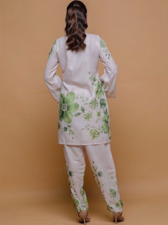 Women Floral Printed Regular Kurta with Palazzos &amp;amp; Dupatta