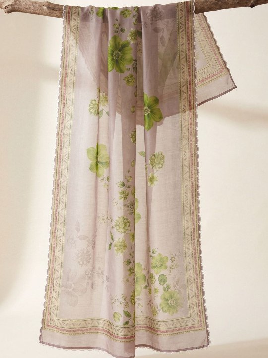 Women Floral Printed Regular Kurta with Palazzos &amp;amp; Dupatta