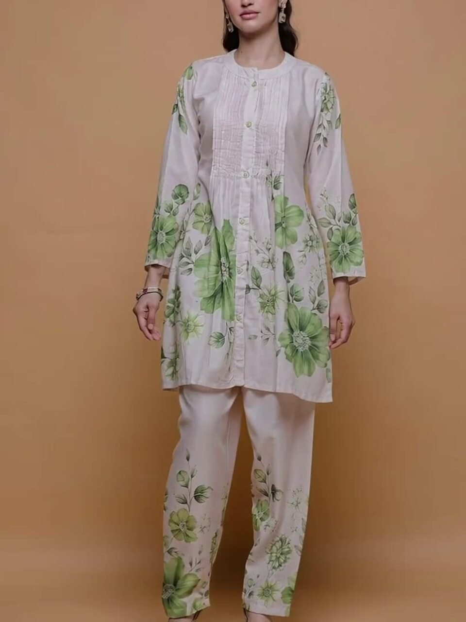 Women Floral Printed Regular Kurta with Palazzos &amp;amp; Dupatta
